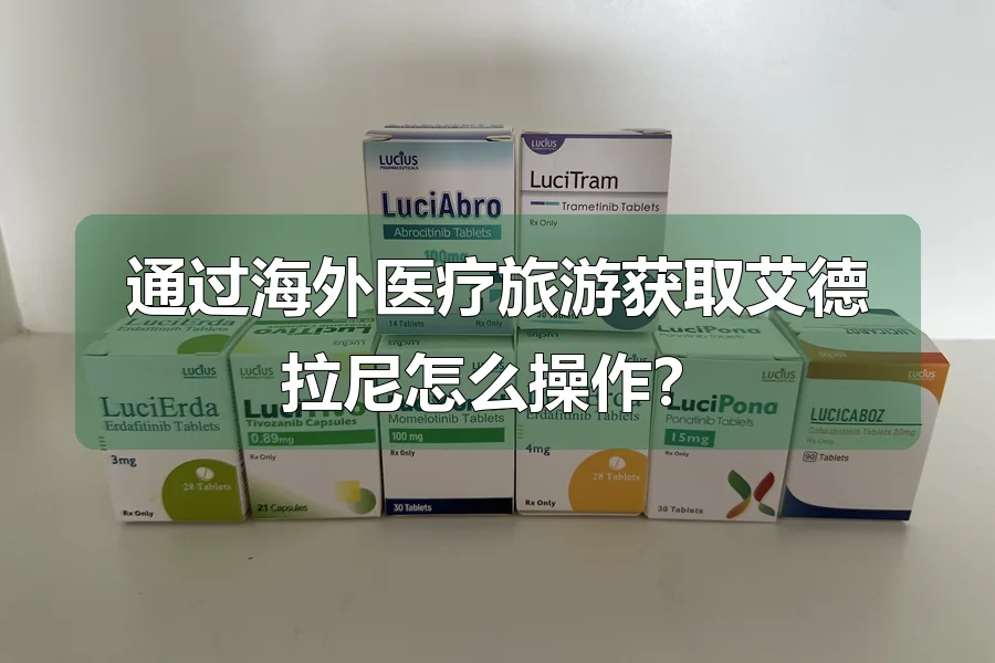 通过海外医疗旅游获取艾德拉尼怎么操作?